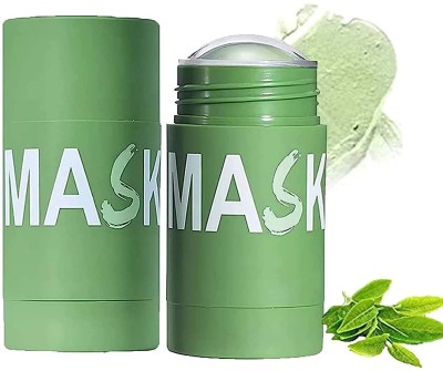 Luster Shine Green Tea Stick Face Mask For Blackhead Remover(80 g)