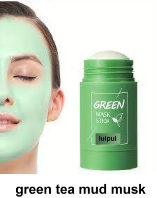 Luipui best amazing green tea mud face mask pack(40 g)
