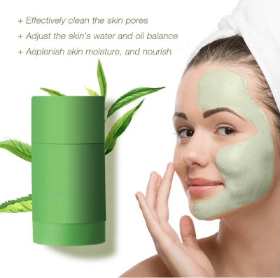 Wonholli Green Mask Stick Green Tea Oil Mask(40 g)
