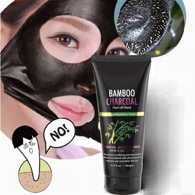 manasona Charcoal Peel Off Mask, Blackhead & Dead Skin Removal Deeply Cleanses(130 g)
