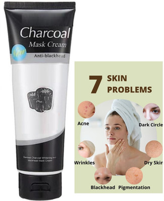SUBIA New Charcoal Peel Off Face Mask tube Blackhead for Girls and Boys(130 ml)