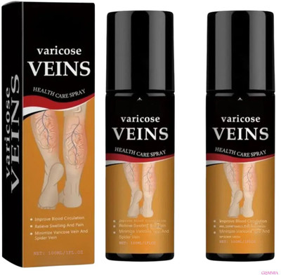 GLAMMIA Turmeric Varicose Vein Relief Spray | With Refreshing Calming Herbs(200 ml)