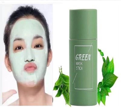 Luipui Green Tea Face Mask Stick Oil Control & Black Head Removal Mud(40 g)