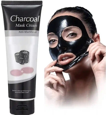 GABBU Charcoal Peel Off Mask for Blachead and Whitehead Remover(130 ml)