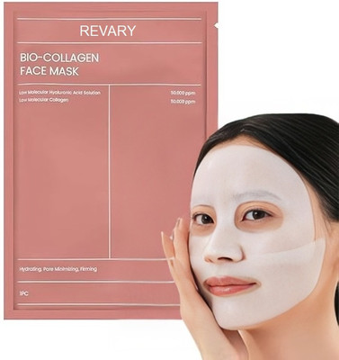 revary Bio Collagen Face Mask,Pigmentation, De-Tan Made With Niacinamide(34 ml)