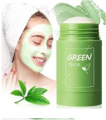 Luipui green tea mud stick for all type skin Ph balanced pack of 1(40 g)