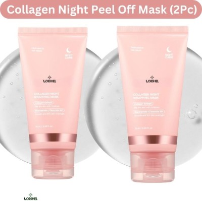 LORSHEL Collagen Night Peel Off Mask for Radiant Skin(150 ml)