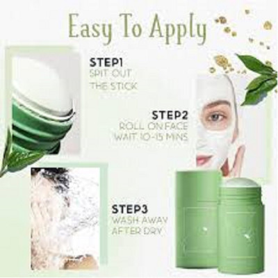 Luipui green tea clay mud stick for oil control(40 g)