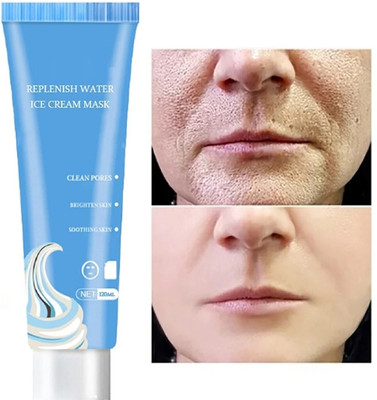 Wonholli Salicylic Acid Ultra Cleansing Ice Cream Mask Acne Fades Moisturizing(120 ml)
