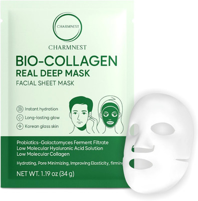 CHARMNEST BIO COLLAGEN FACE MASK(34 g)