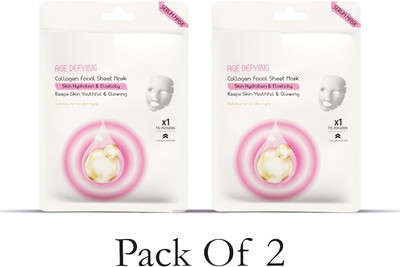 tanvi27 gives Plumping & Korean Skin Age Defying Facial Sheet Mask(40 g)
