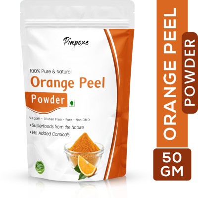 Pinpoxe Pure Vitamin C Orange Peel Powder For Skin Whitening 50g (Pack of 1)(50 g)