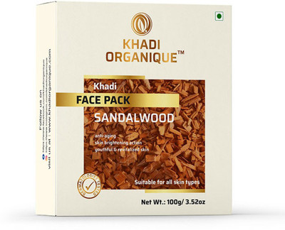 khadi ORGANIQUE Sandalwood Face Pack(100 g)