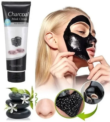EVERERIN Charcoal Face Mask for Acne for men & women 1(100 ml)
