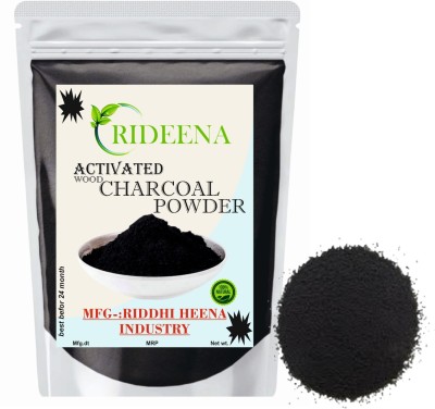 Rideena GlowActivated Charcoal Powder for face pack new pack(200 g)