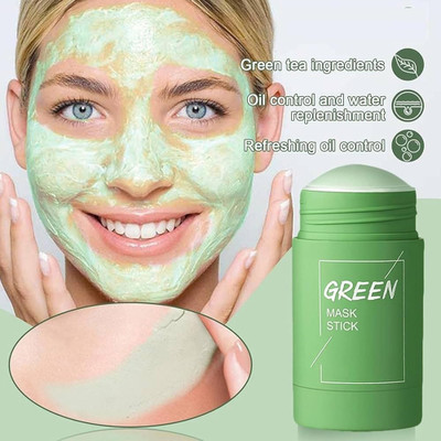 CATERINACHIARA Green Tea Mask Stick | Deep Cleansing Face Mask..(40 g)