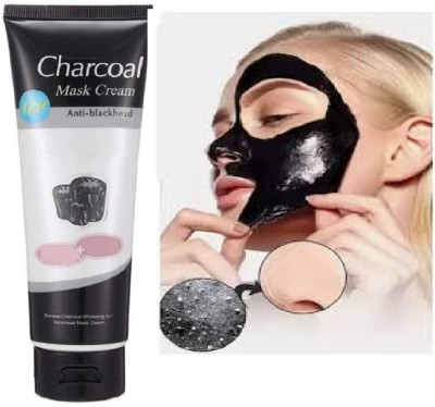 Luipui BEST CHARCOAL FACE MASK 10 (G) LONG LASTING FACE MASK(100 g)