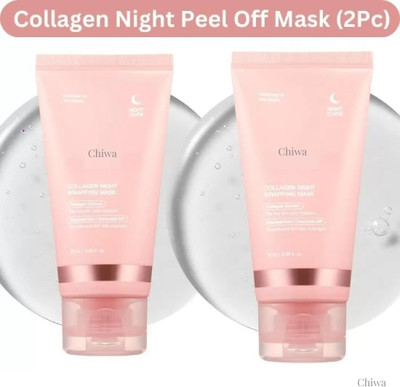 CHIWA Revitalizing Night Wrapping Peel-Off Collagen Mask for New Facial(150 ml)