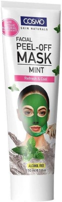 COSMO Skin Naturals Facial Peel-off Mask Mint | Refresh & Cool(150 ml)