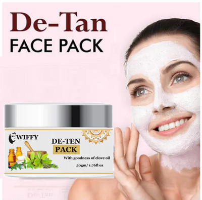 Wiffy PROFESSIONAL De-Tan Cream for Radiant Skin(50 ml)