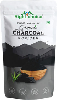 RIGHT CHOICE Pure Organic ACTIVATED Charcoal Powder For Skin & Face Care|Cleansing|Detox|(25 g)