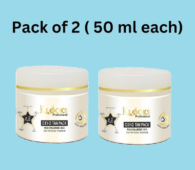 Klooks Oxy D-Tan Face Pack for Men and Women - Removes Tan and Treat Pigmentation(50 ml)