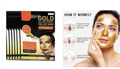 Luipui latest gold peel off mask for anti ageing(150 g)