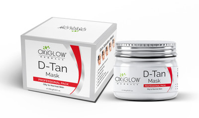 OXYGLOW D-Tan Mask for Men and Women - Removes Tan and Treat Pigmentation(250 g)