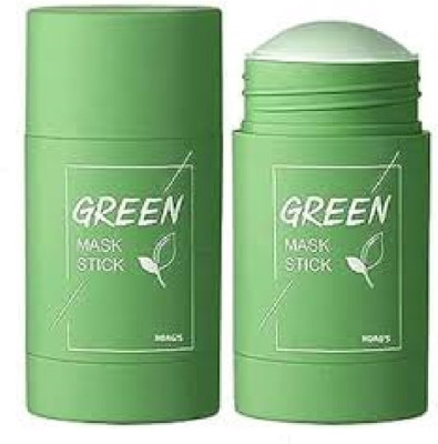 Luipui green tea solid purifying mud clay stick for blackhead remove(40 g)
