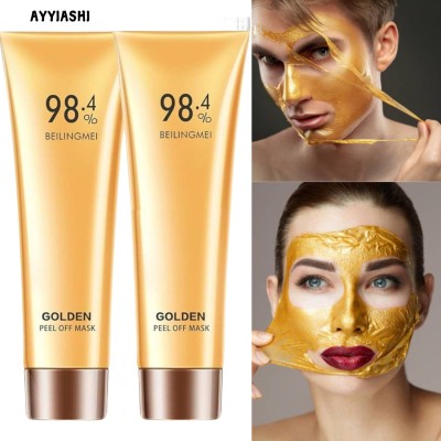 AYYIASHI Golden Peel-Off Mask for Brightening & Detoxifying Oily Skin(120 ml)