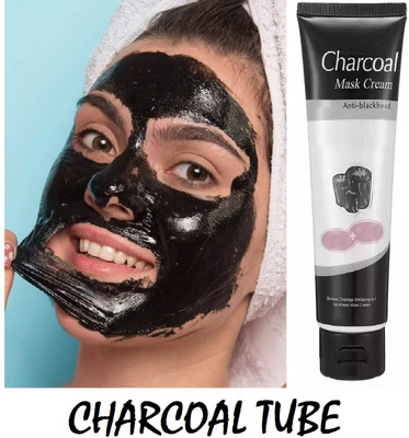 OLETSUN CHARCOAL PEEL-OFF FACE MASK FOR ACNE REMEDY(130 g)