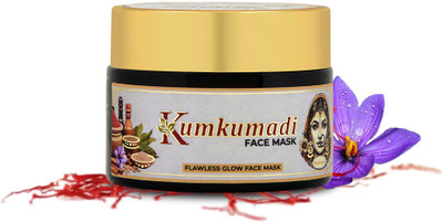 VEDPURAN Kumkumadi Face Mask – Ayurvedic Handmade Face Pack for Glowing Skin(50 g)