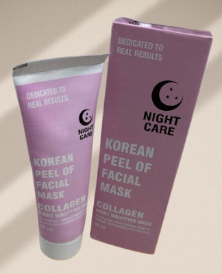 Deeparth Korean Collagen Night Peel Off Wrapping Mask - Hydration & Glow(90 ml)