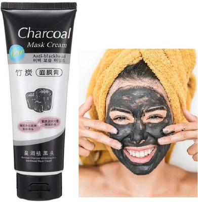 FLORERO whitehead remover face mask CHARCOAL TUBE(130 ml)