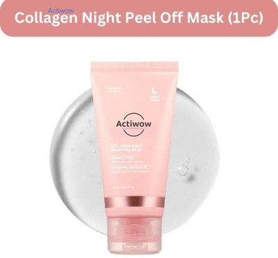 Actiwow Collagen Night Mask Wrapping Revitalizing Firming Wrap(100 ml)