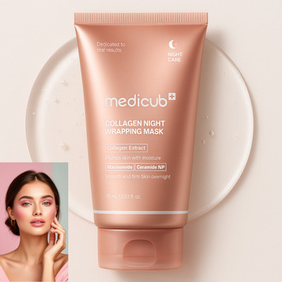 FLORIMYST Medicube Collagen Peel-Off Night Mask – Glowing Skin Care(75 ml)