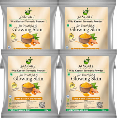 Pure Jangali Organics Kasturi Haldi Face Pack Powder(400 g)