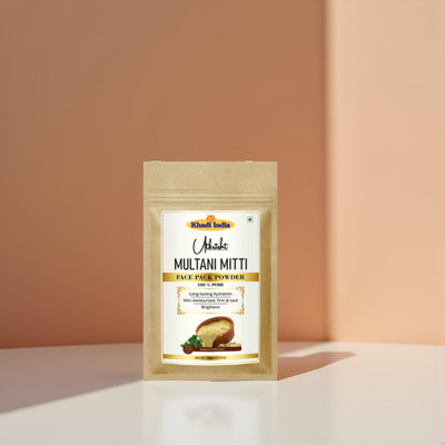 Utkrisht Khadi Multani Mitti Face Pack Powder for Healthy Skin and Clean Face(100 g)