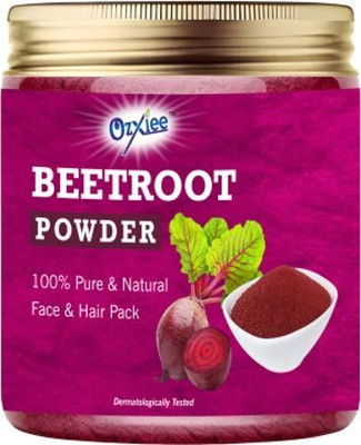 Ozxiee NATURAL Beetroot Powder for Skin Whitening | Face Mask | Hair Care(200 g)