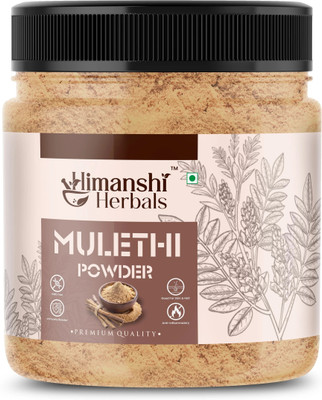 HIMANSHI Herbals Mulethi Powder For Body, Skin, Face and Hair, Skin Whitening(250 g)