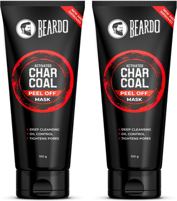 BEARDO Activated Charcoal Peel Off Mask(100 ml)
