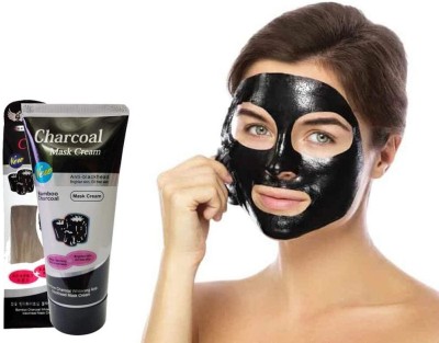 BLOM Charcoal Essence Detoxifying Charcoal Face Mask for Clear Glowing Skin(130 g)