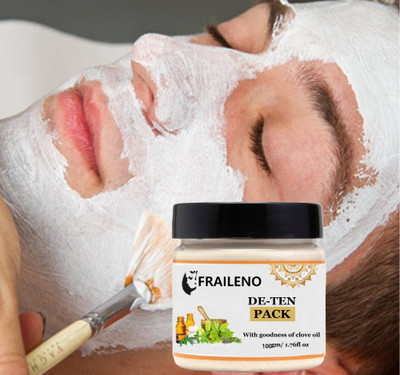 FRAILENO De Tan face pack suitable for all skin type 100GM(100 g)