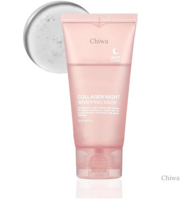 CHIWA Bio Collagen Overnight Mask - Hydrating and Peel Off Treatment(90 ml)