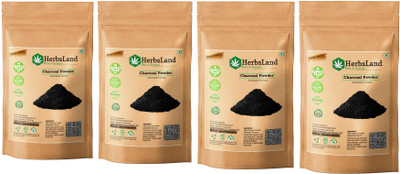 HerbsLand Natural Activated Charcoal Powder For Removes Dead Skin & Impurities Face Pack(600 g)