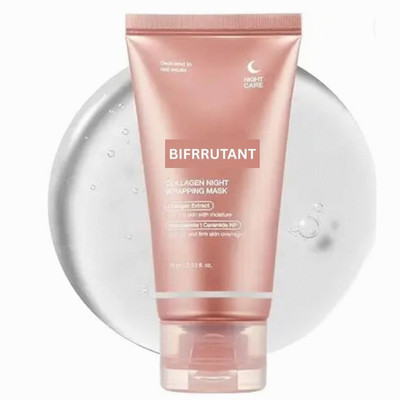 BIFRRUTANT Collagen Night Wrapping Mask for Deep Moisturizing Care(75 ml)