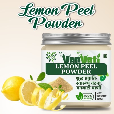 Vanvati Lemon Peel Powder 100g Skin Care Powder Natural Face Care(100 g)