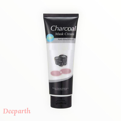 Deeparth Charcoal Face Mask for Acne-Prone and Oily Skin Peel Off Mask (AZ1594A923)(130 g)