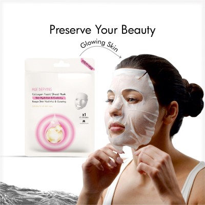 tanvi27 gives Plumping Skin Age Defying Face Sheet Mask(20 g)