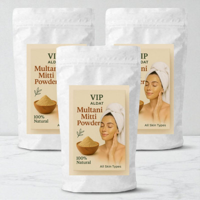 VIP ALDAT Multani Mitti Herbal Brightening & Natural Purity Skin Essence(450 g)